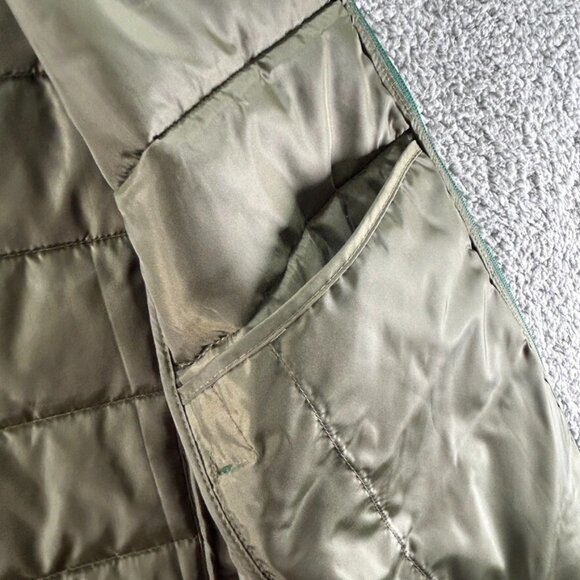 Fielder Bonobos Vest  Men's Size Size Large Green  Quilted Zipper Snap Button - Picture 16 of 16